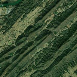 Strahl Tennessee Satellite Map