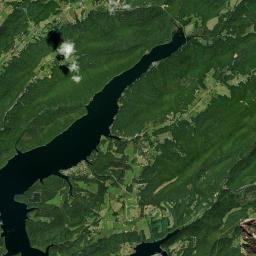 Dry Hill Tennessee Satellite Map