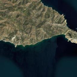 Anáfi Satellite Map