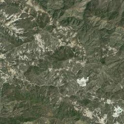 Santa Rita Peak California map(satellite map)