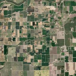 Halls Corner California map(satellite map)