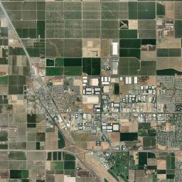Goshen California map(satellite map)