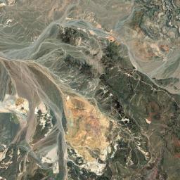 Ryan California map(satellite map)