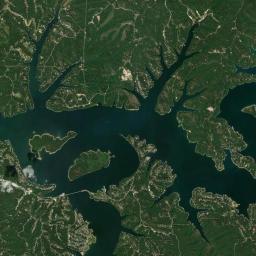 Beaver Shores Arkansas map(satellite map)