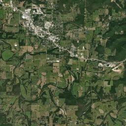 Berryville Arkansas map(satellite map)