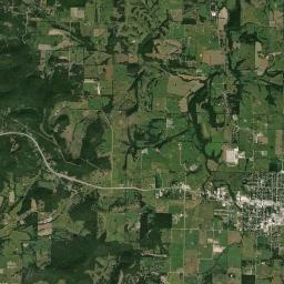 Cisco Arkansas map(satellite map)