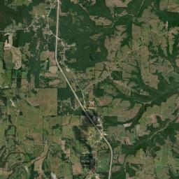 Burlington Arkansas map(satellite map)