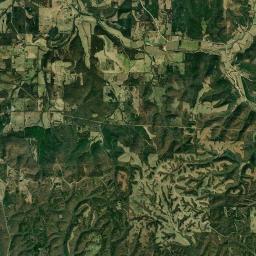Monarch Arkansas map(satellite map)