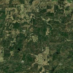 Wild Cherry Arkansas Satellite Map