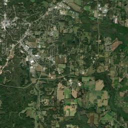 Paris Tennessee Satellite Map