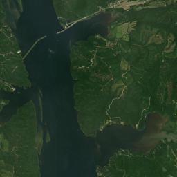 Bass Bay Tennessee Satellite Map