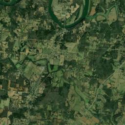 Hunters Point Tennessee Satellite Map
