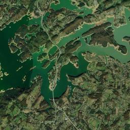 Music Acres Tennessee Satellite Map