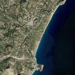 Afántou Satellite Map