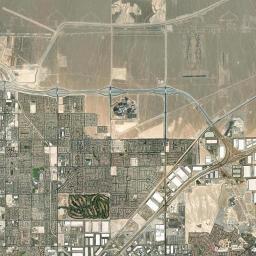 Nellis Air Force Base Satellite Map