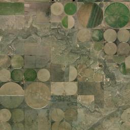 Sherman County Satellite Map