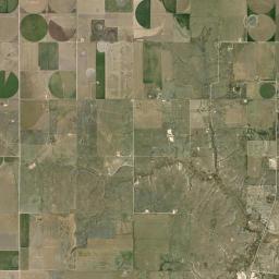 Ochiltree County Satellite Map