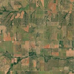 E0490 Rd Sharon OK 73857 America Satellite Map
