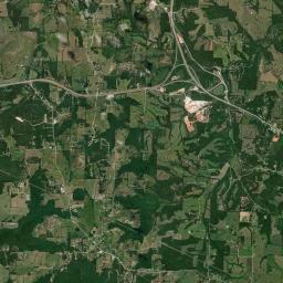 Batavia Arkansas map(satellite map)