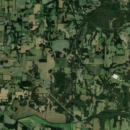 Tumbling Tennessee Satellite Map