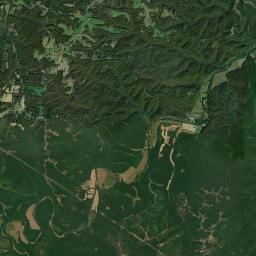 White Oak Flat Tennessee Satellite Map