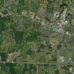 West End Heights Tennessee Satellite Map