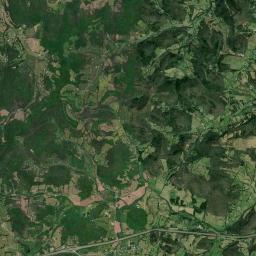 Old Middleton Tennessee Satellite Map