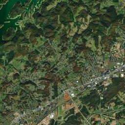 Woodcrest Hills Tennessee Satellite Map