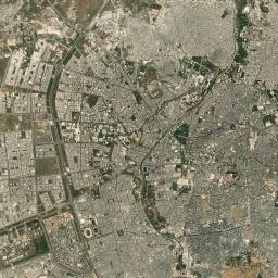 Aleppo Satellite Map