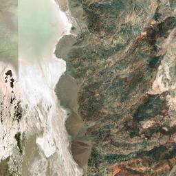 Badwater California map(satellite map)