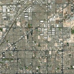 North Las Vegas Satellite Map