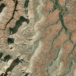 Supai Arizona map(satellite map)