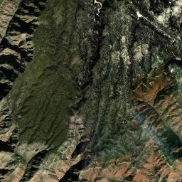 North Rim Arizona map(satellite map)
