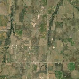 Ellis County Satellite Map