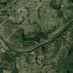 Verdigris Satellite Map