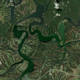 Creech Arkansas map(satellite map)