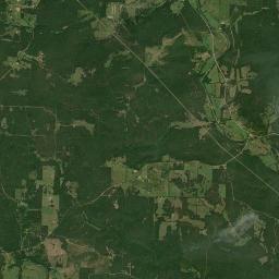 Center Arkansas map(satellite map)