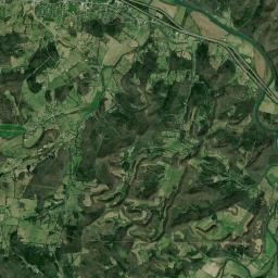 Lancaster Hill Tennessee Satellite Map