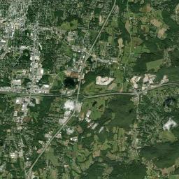 White Plains Tennessee Satellite Map