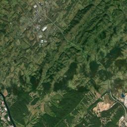 Deep Springs Tennessee Satellite Map