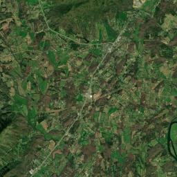 Zacharytown Tennessee Satellite Map