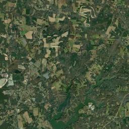 Green Level Satellite Map