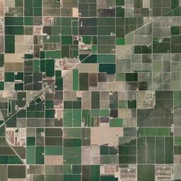 Waukena California map(satellite map)