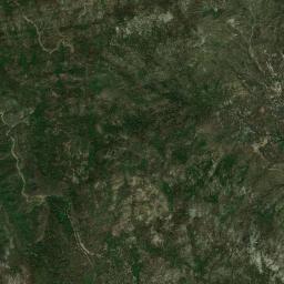 Ponderosa California map(satellite map)