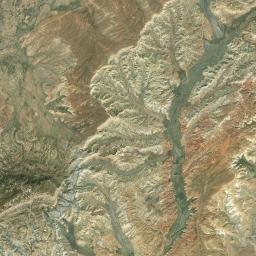 Blue Gap Arizona map(satellite map)