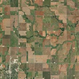 Hennessey Satellite Map