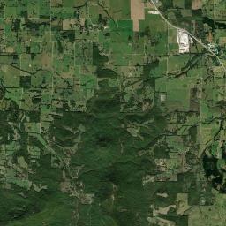 Valley Springs Arkansas Satellite Map