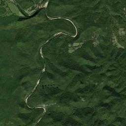 Advance Arkansas map(satellite map)