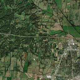 Middle City Tennessee Satellite Map