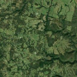 Woody Tennessee Satellite Map